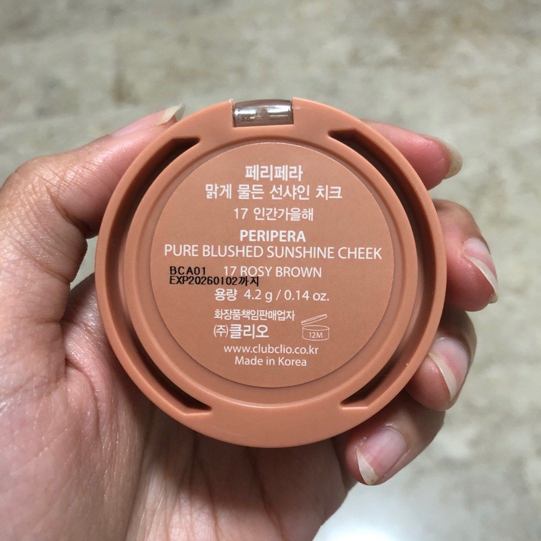 Peripera Blush Rosy Brown, Beauty & Personal Care, Face, Makeup on ...