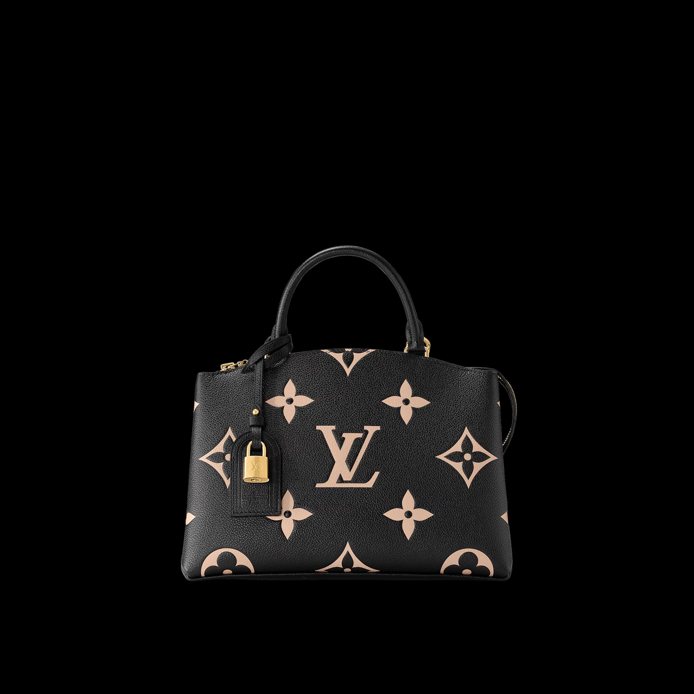 Petit Palais Bicolour Monogram Empreinte Leather, Luxury, Bags & Wallets on  Carousell