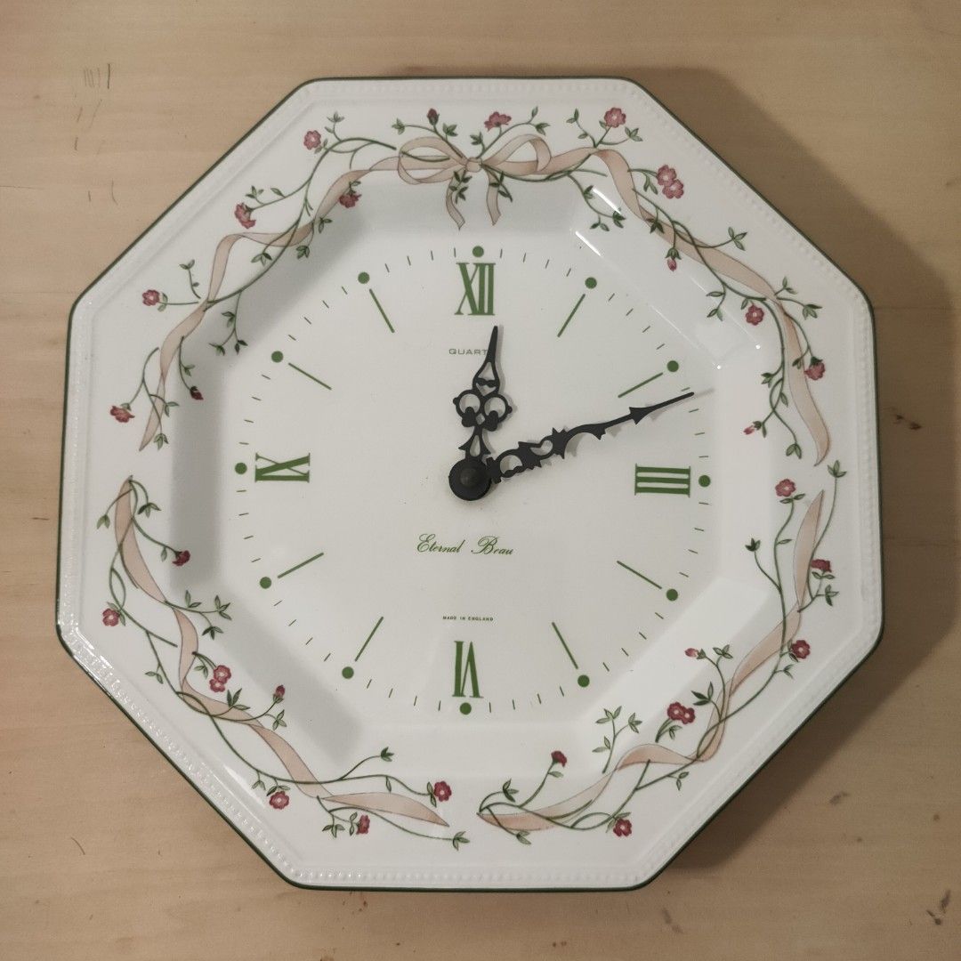 Plate sales clock mechanism