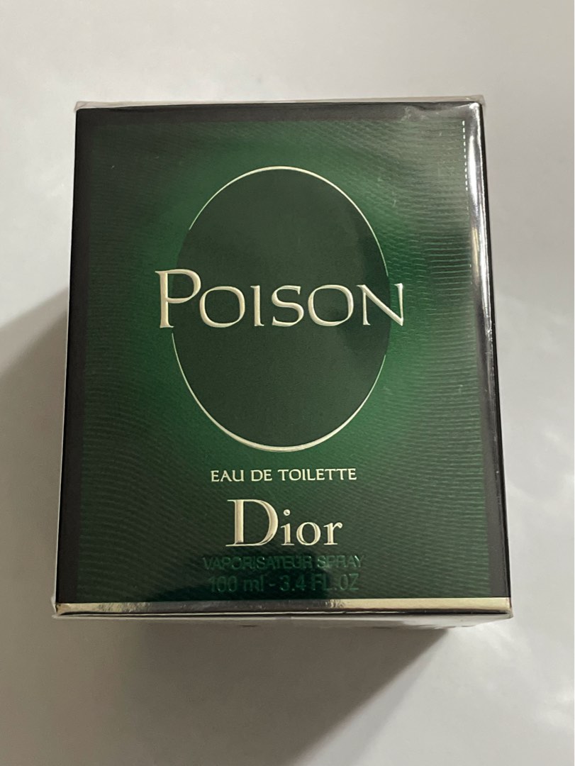 Poison Perfume Green Box Authentic 100ml Beauty Personal Care