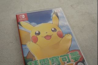Pokemon game  Let's Go Pikachu