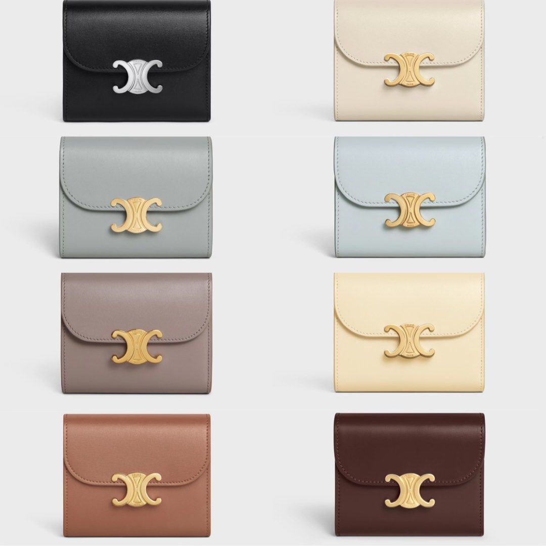 CELINE FLAP CARD HOLDER, Luxury, Bags & Wallets on Carousell