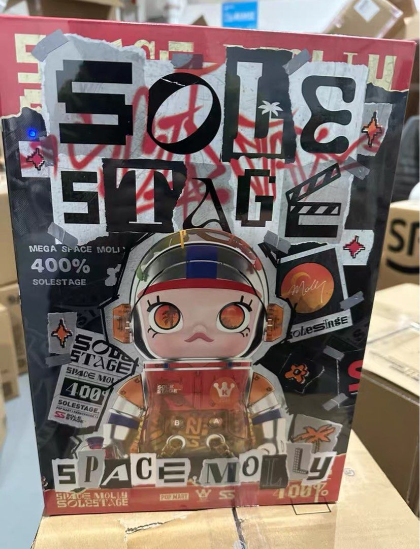 Pre-Order] Pop Mart Mega Space Molly x Solestage 400%/1000% (China