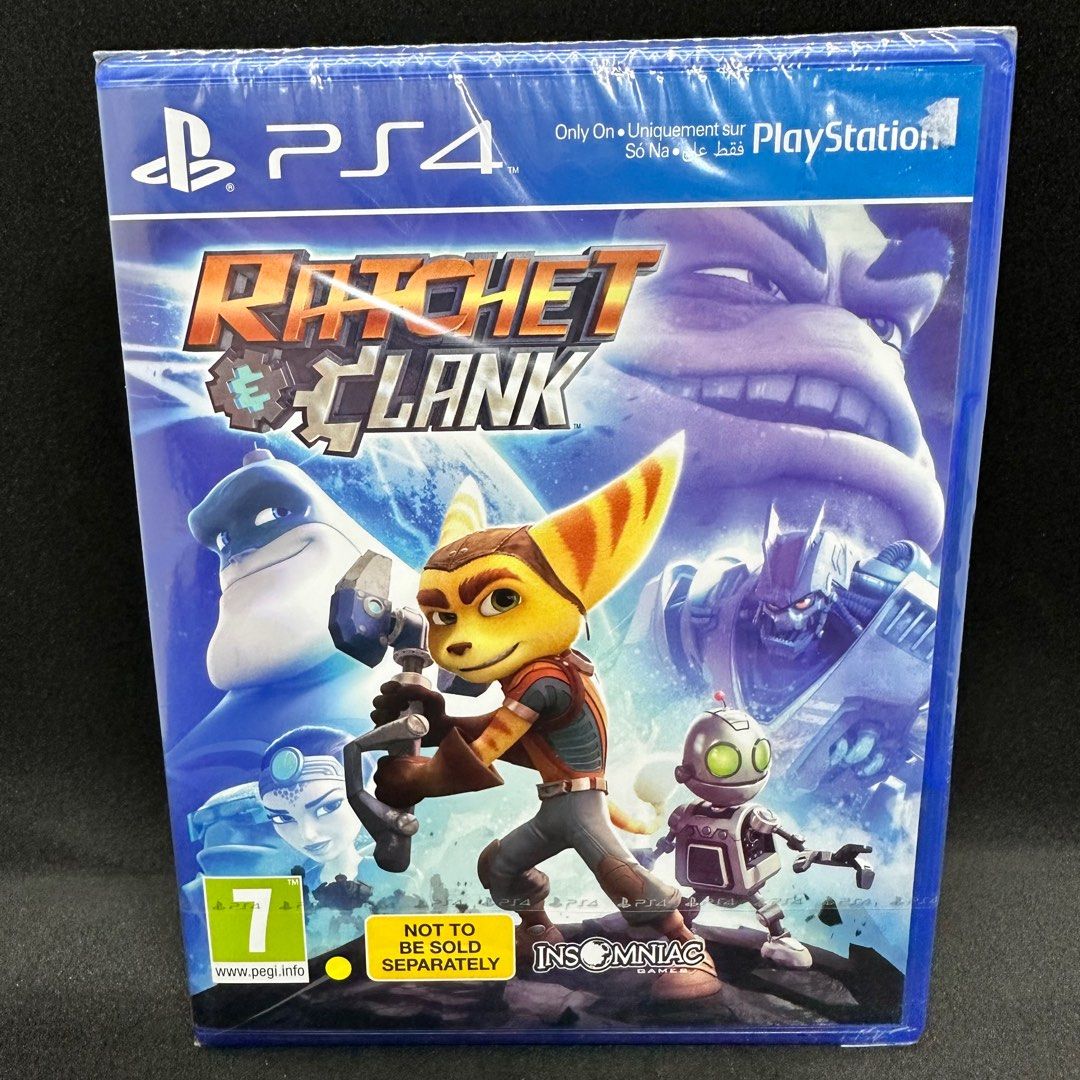 PS4 Games Ratchet Clank R2 English Action Kid Friendly RPG Adventure Game New and Sealed