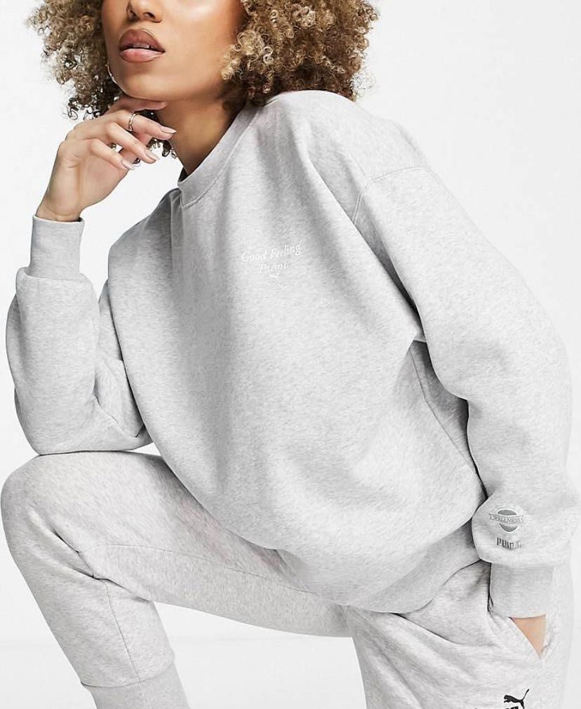 PUMA Wellness Club Sweatshirt Women s Fashion Coats Jackets and