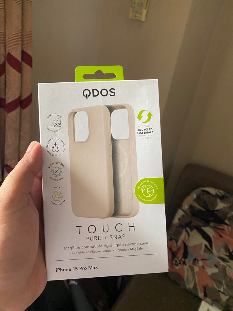 QDos Touch iPhone 15 Pro Max Case, Mobile Phones & Gadgets, Mobile