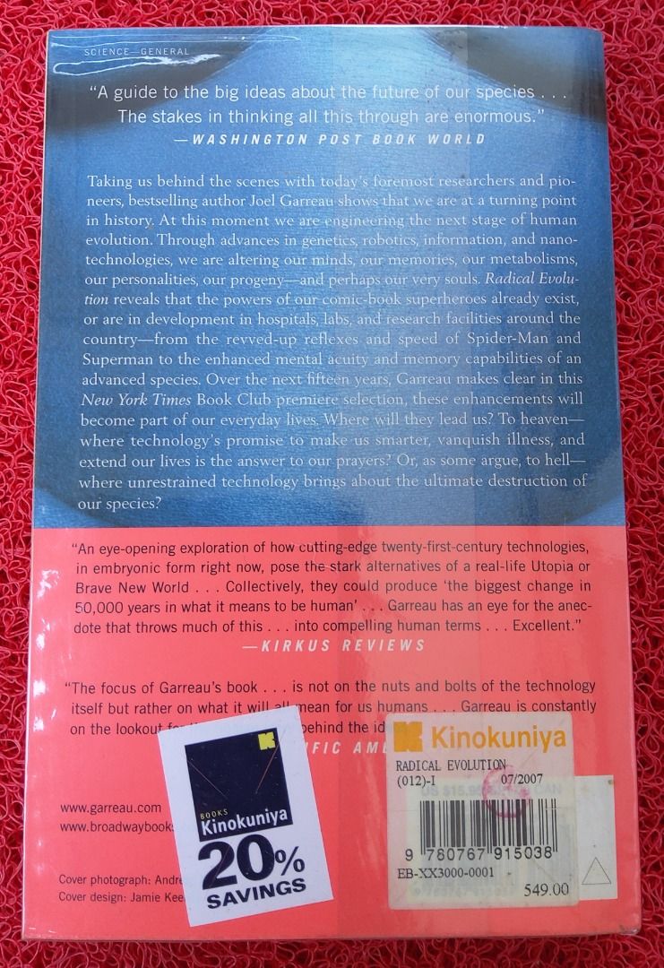 Radical Evolution by Joel Garreau, 2005 (English/buku bahasa inggris ...