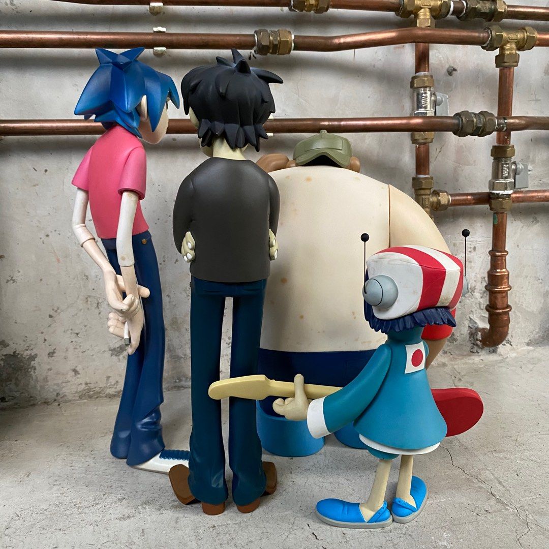 Rare ! Gorillaz black edition by kidrobot, Toys & Collectibles