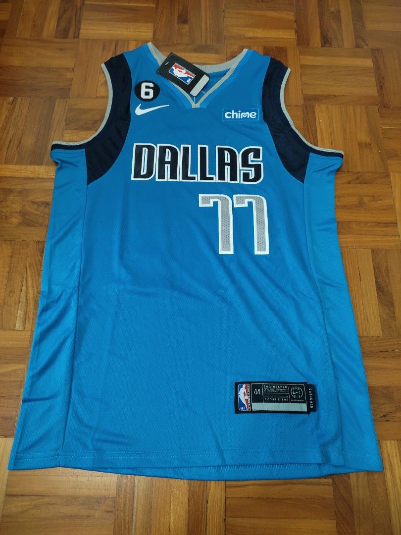 Luka Dončić Dallas Mavericks 2017-18 City Jersey