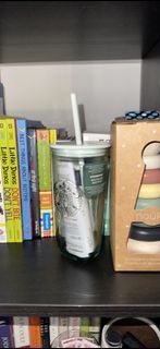 Recycled cold cup from starbucks