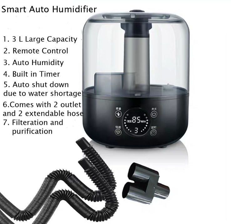 Reptile Automatic Humidifiers Foggers for Terrariums with 2.5L Visible