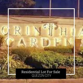 Residential Lot For Sale at Corinthian Gardens Quezon City