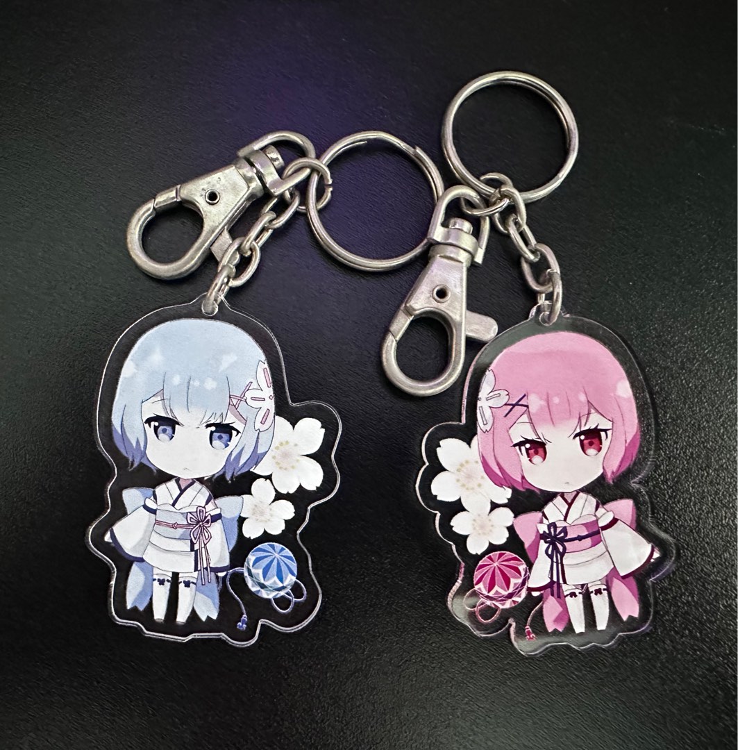Re zero keychain discount