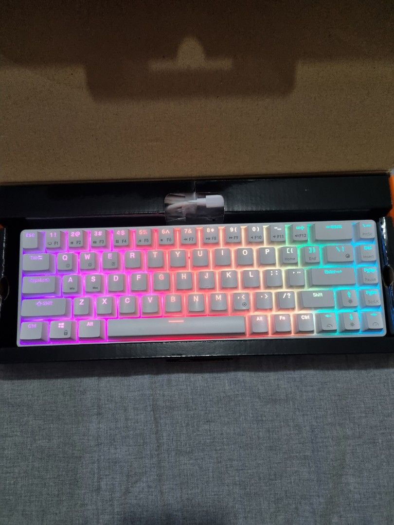 RK68 Royal Kludge mechanical keyboard, Computers & Tech, Parts ...