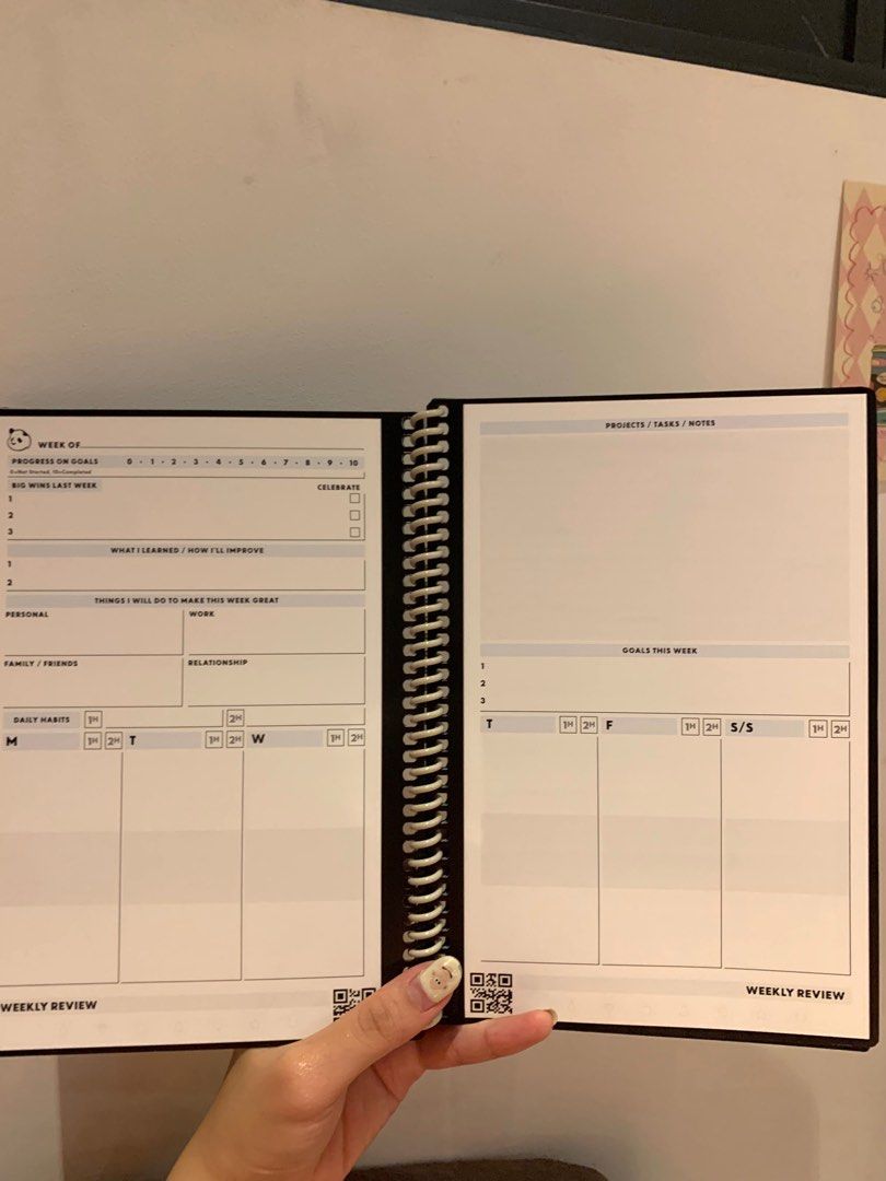 Rocketbook Panda Planner, Reusable