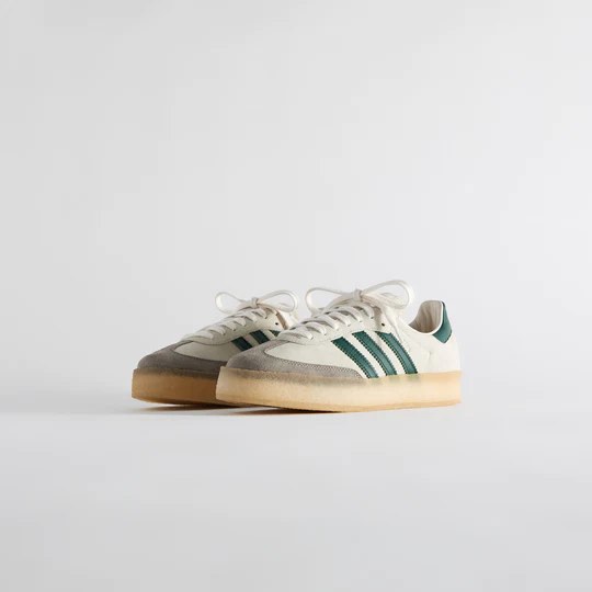 Ronnie Fieg X Clarks X The 8th Street X adidas Samba Chalk White