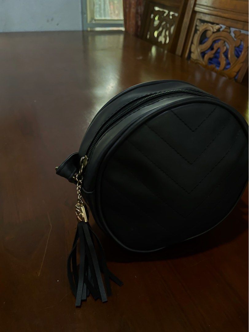 DIY ROUND PURSE BAG | Circle Crossbody Bag Tutorial & Free Pattern  [sewingtimes] - YouTube