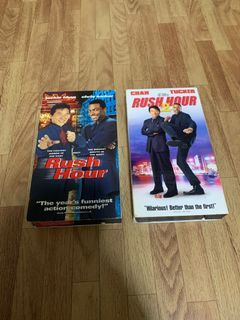 Rush hour VHS tape 1,2