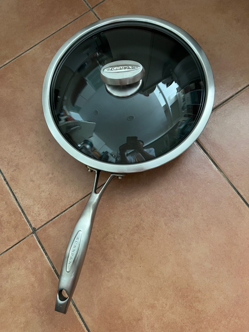 scanpan wok, Furniture & Home Living, Kitchenware & Tableware, Cookware