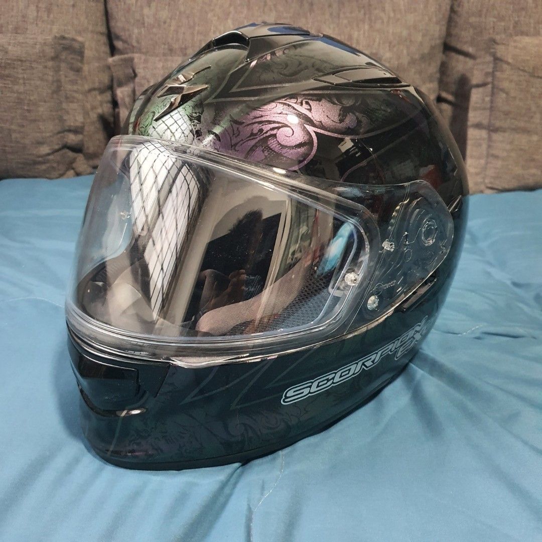 Scorpion exo 510 air fantasy best sale chameleon black