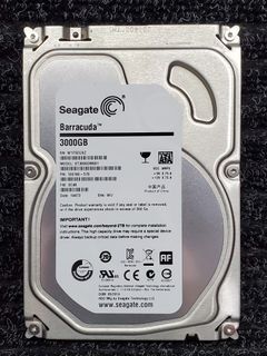 Seagate Barracuda 3TB Hard Drive