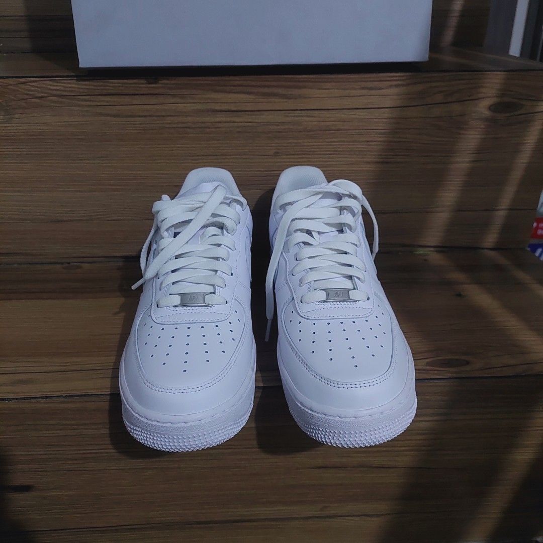 Sepatu Nike Air Force 1 Triple White 2nd Like New Original guarantee 100