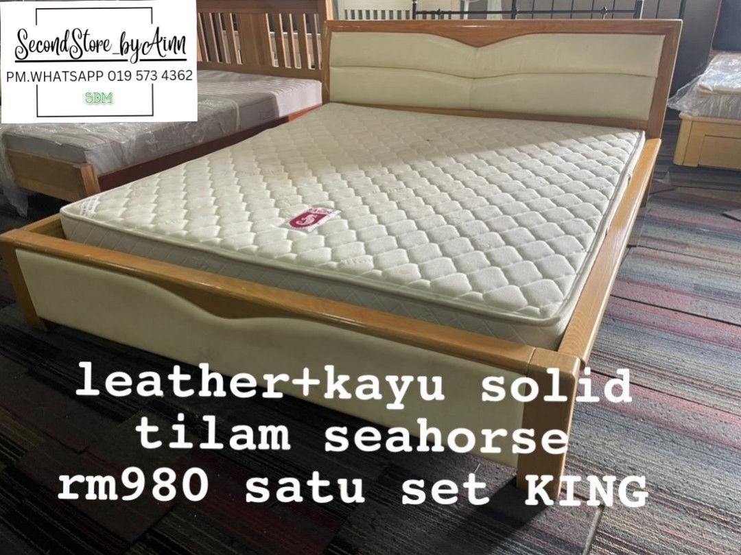 Beza katil queen dan king hot sale
