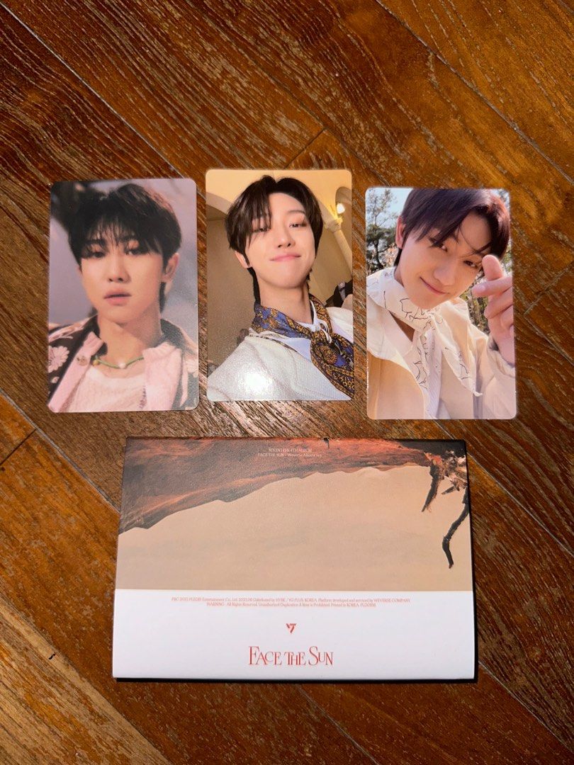 Seventeen Face The Sun Weverse Album (The8 / Minghao)