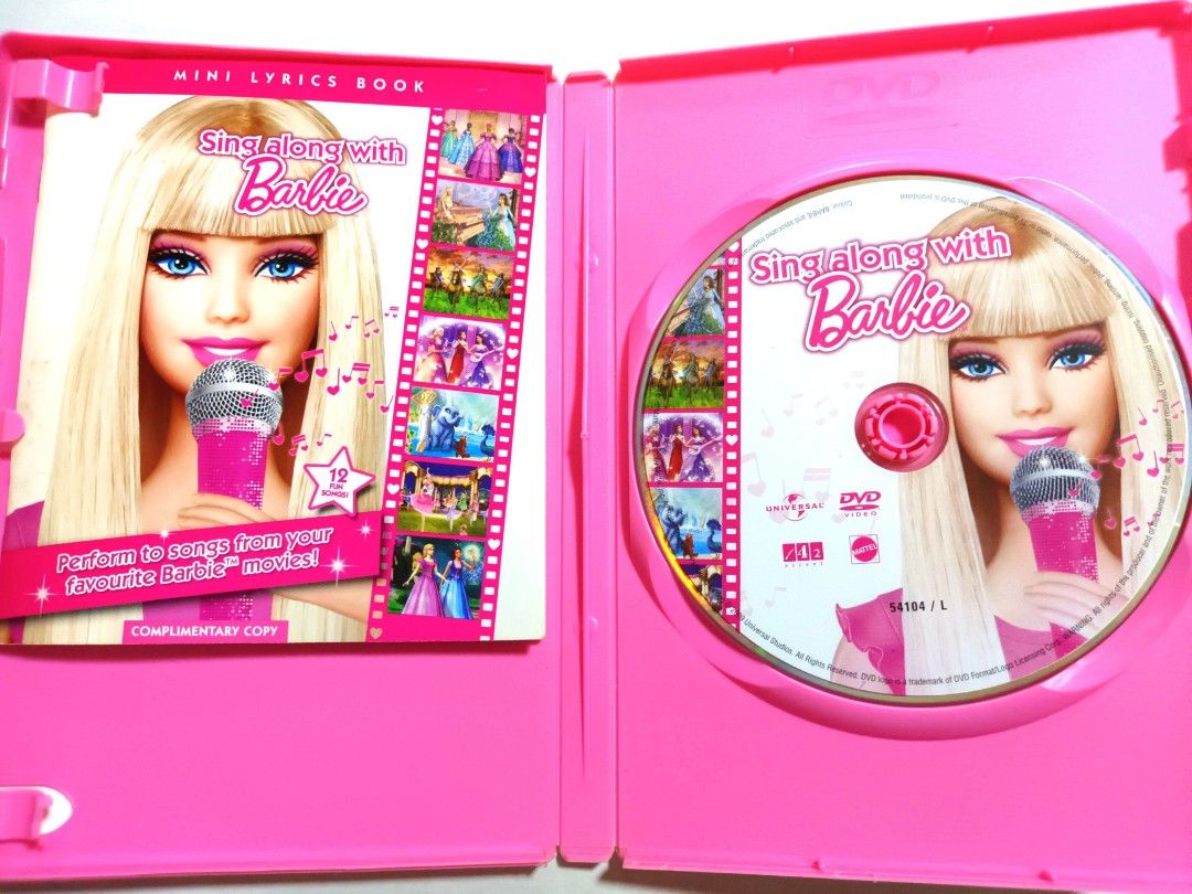 Sing Along With Barbie DVD