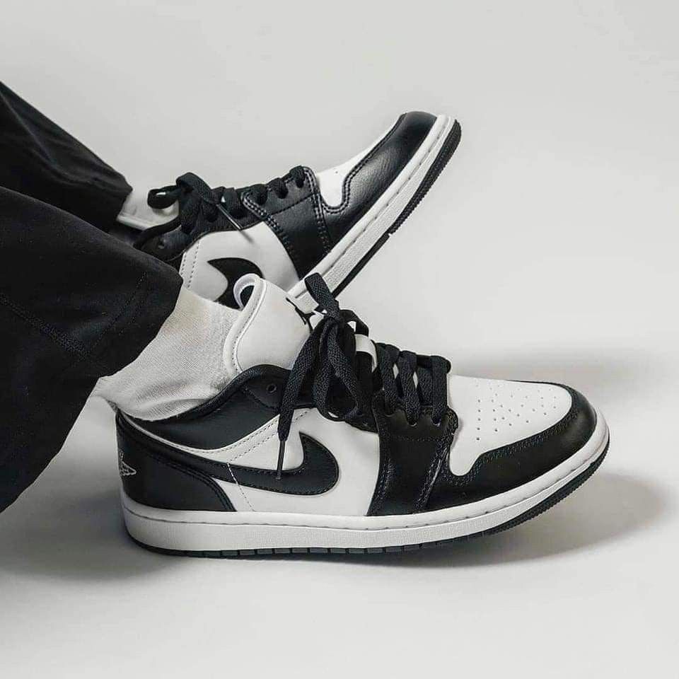 Size 5 9W Air Jordan 1 Low Panda Women s Fashion Footwear