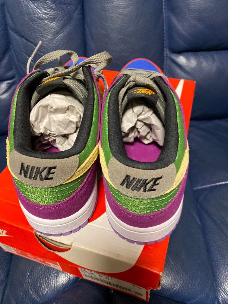 Nike Dunk Low SP Retro Viotech 2019 (us9.5), 男裝, 鞋, 波鞋- Carousell