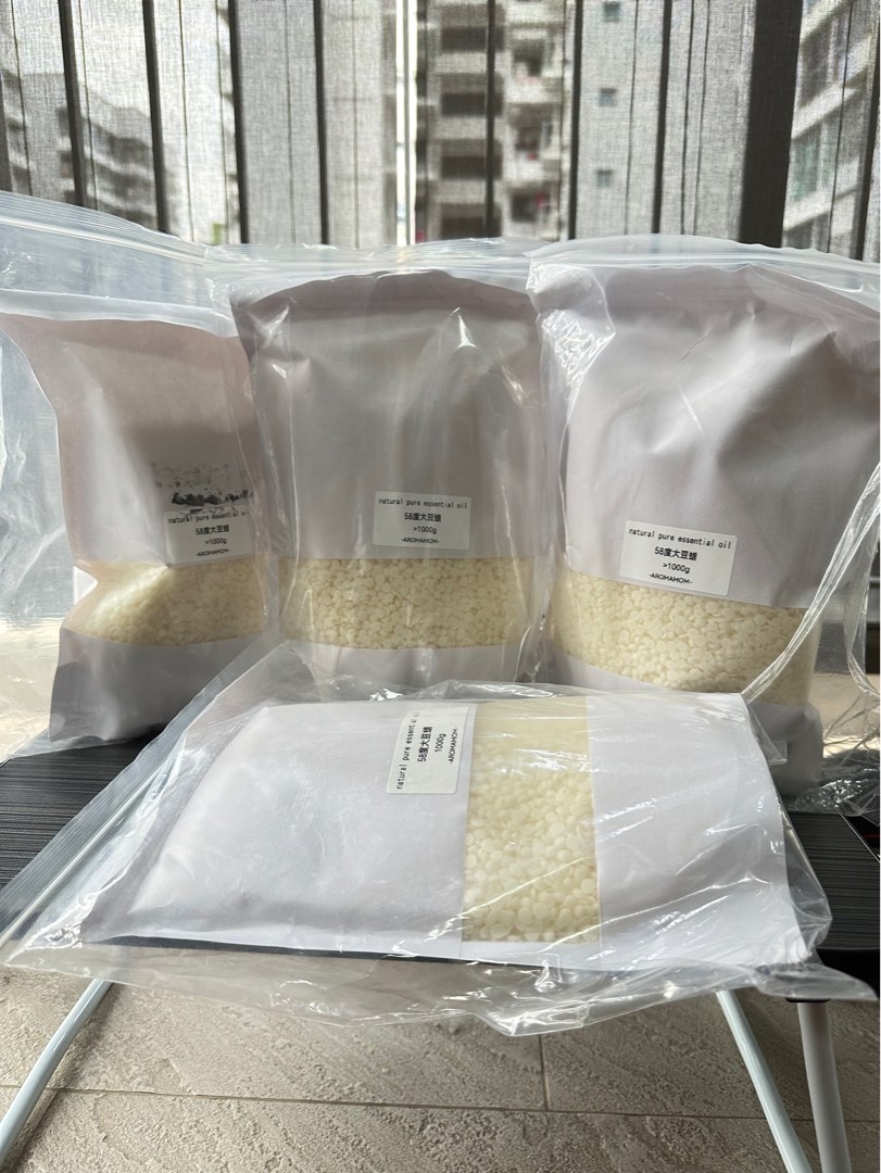 Soybean wax, Hobbies & Toys, Stationery & Craft, Handmade Craft on