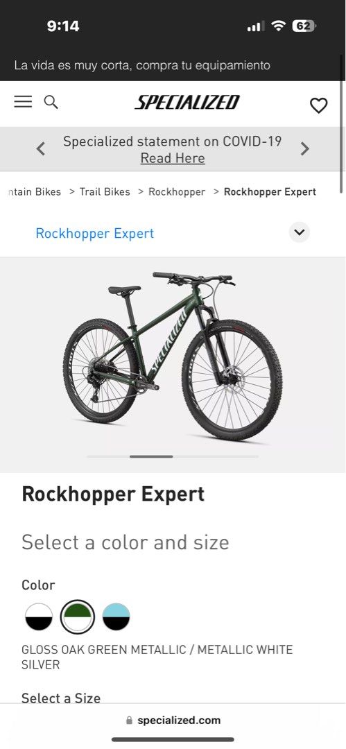 Specialized shop rockhopper comprar