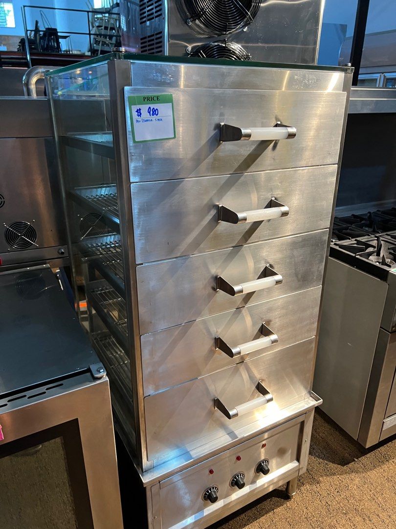 Stainless Steel Freestanding Electric Pau Steamer, TV & Home Appliances