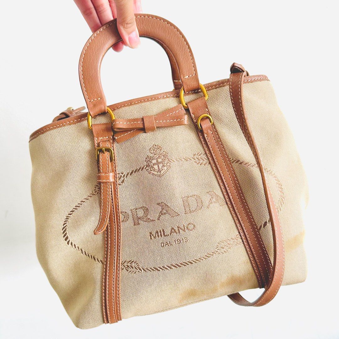 Prada Vintage Handbag / Sling Bag, Luxury, Bags & Wallets on Carousell