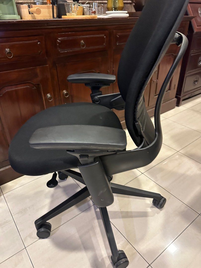 Steelcase Leap V2 Ergonomic Office Chair, Furniture & Home Living, Furniture, Chairs on Carousell
