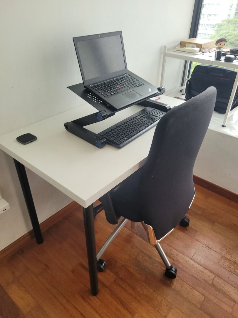 Study table/ Work desk table and chair, Furniture & Home Living ...