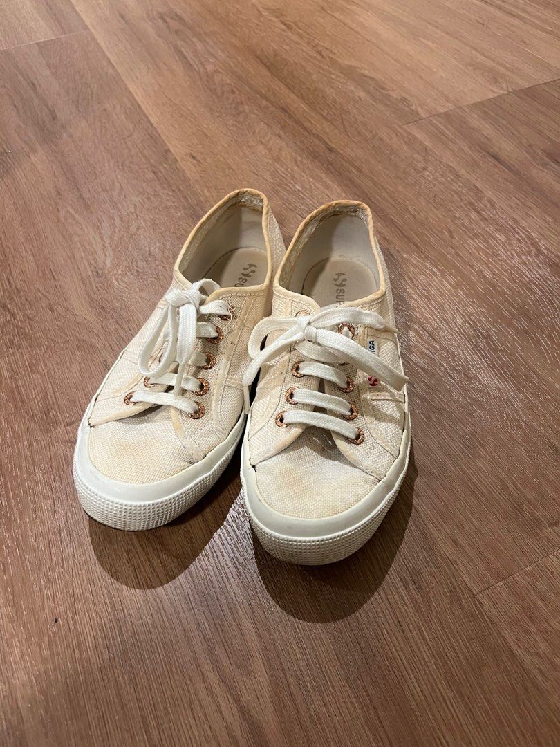 Superga Classic 2750 White Rose Gold Women s Fashion Footwear