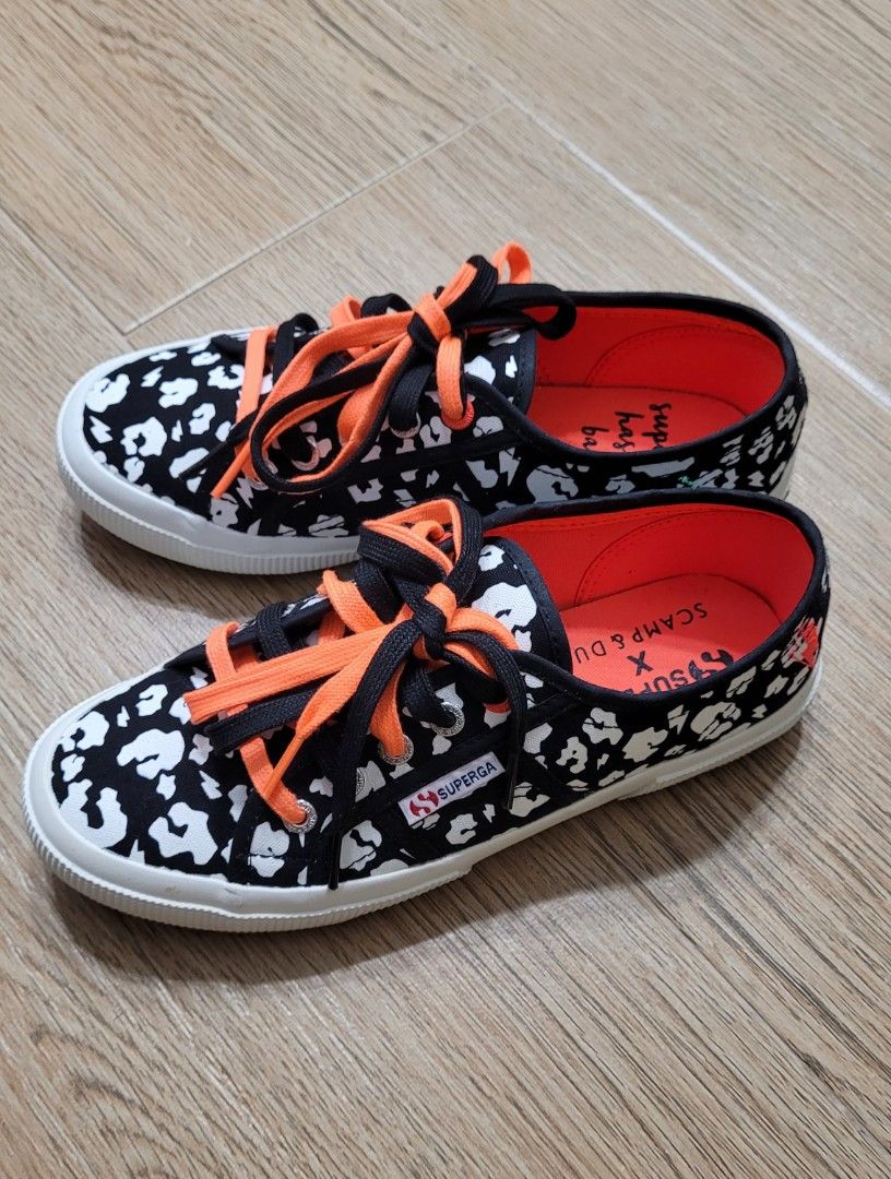 Superga x Scamp Dude 2750 Leopard Animal Print Size