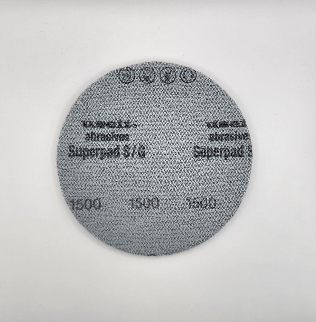 Mirka Abralon 500 Grit Sanding Pads - 50-Pack Silicon Carbide For Wet/Dry Sanding