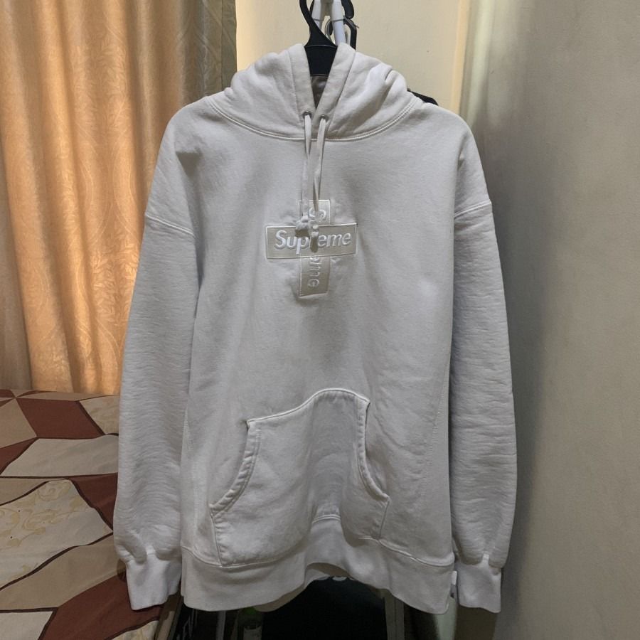 Supreme cross box logo hooded Supreme Cross Box Logo Hooded