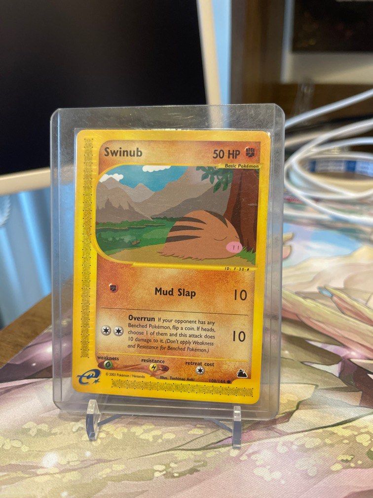 swinub pokemon card Pokemon Card Japanese Swinub 044/100 sv9 TCG main image 0