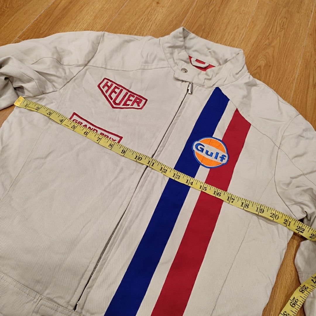 Tag Heuer Steve McQueen Grand Prix Racing Jacket, Men's Fashion, Coats ...