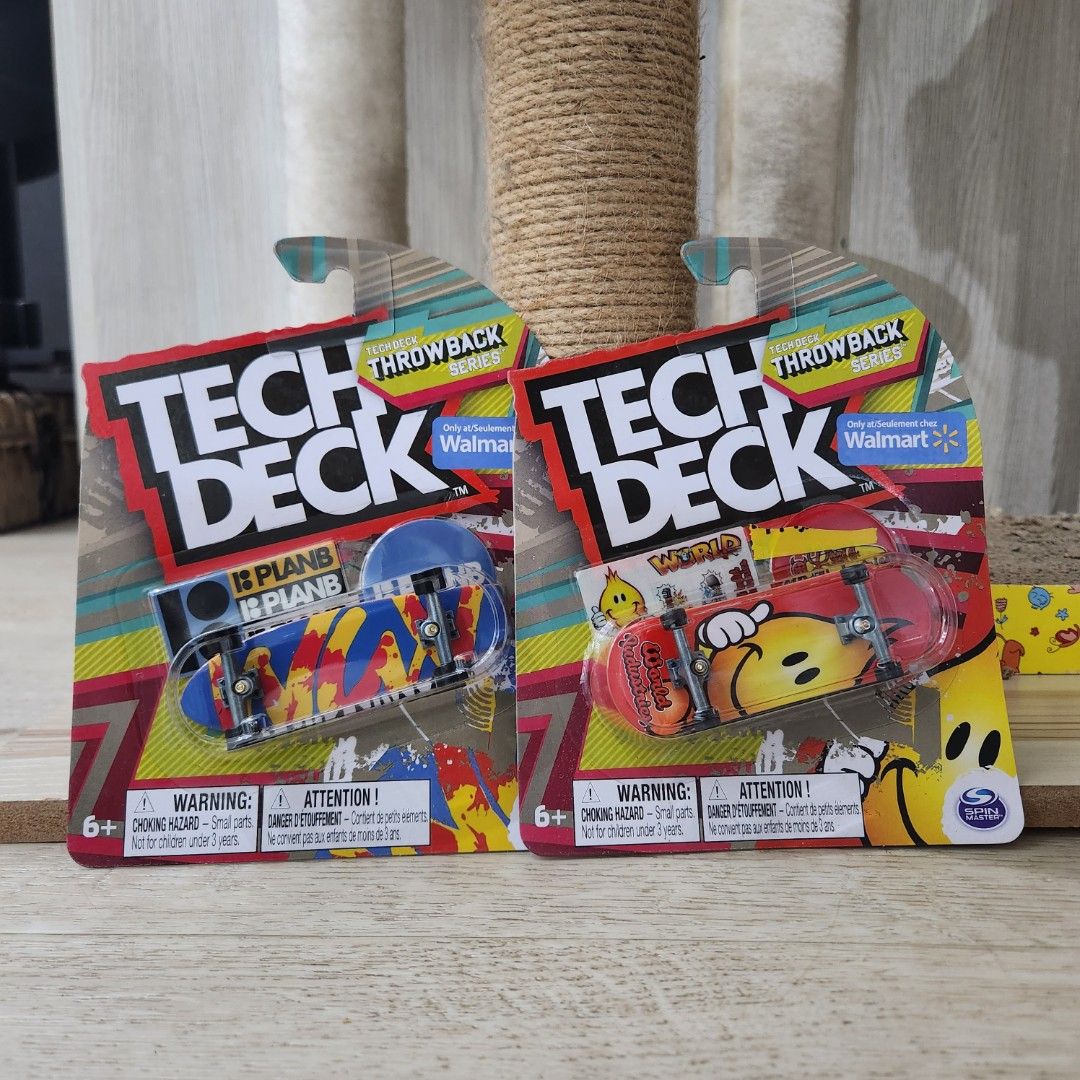 Tech Deck Throw Back Series Walmart Exclusives Ultra Rare World