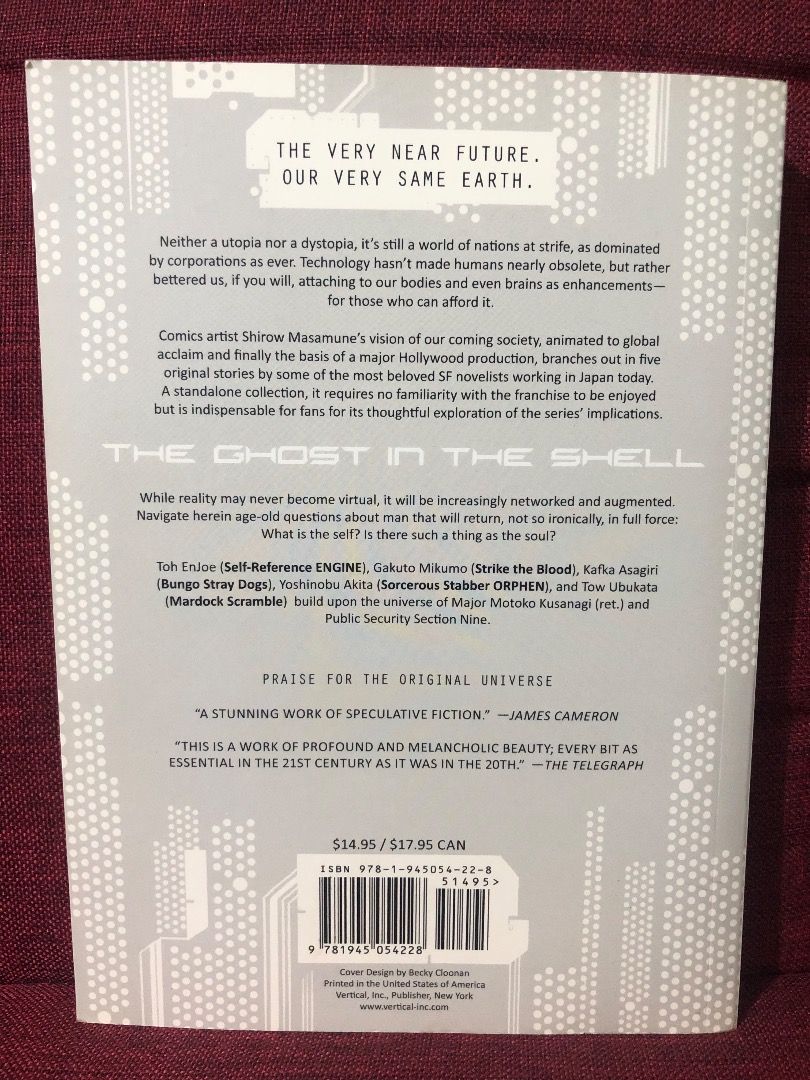 The Ghost In The Shell: Five New Short Stories (Category: Comics & Manga) located in San Pedro. Submitted by pcps192589586 (Listing ID 1261243609, Image 2). Description: .