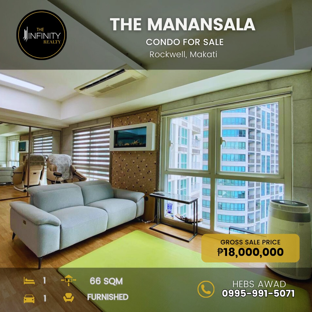 The Manansala Rockwell Makati CONDO FOR SALE, Property, For Sale