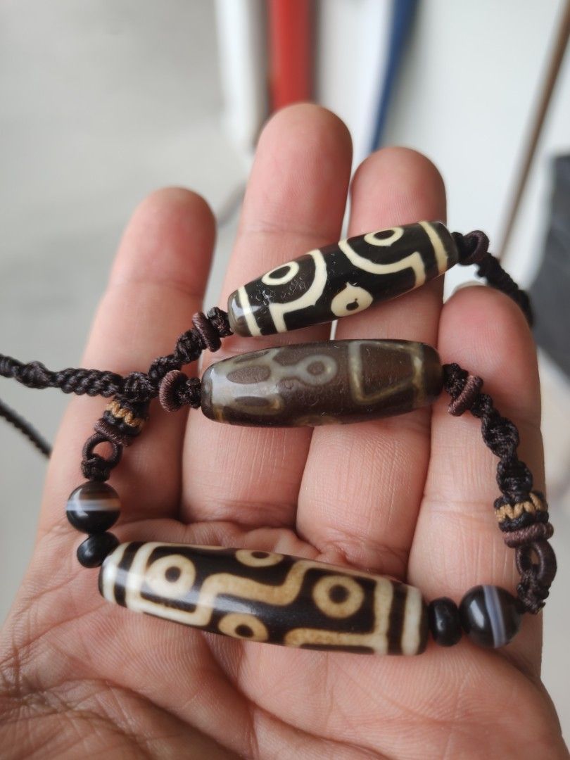 Dzi Beads ジービーズ 四線天珠 チベタン チベットコレクション