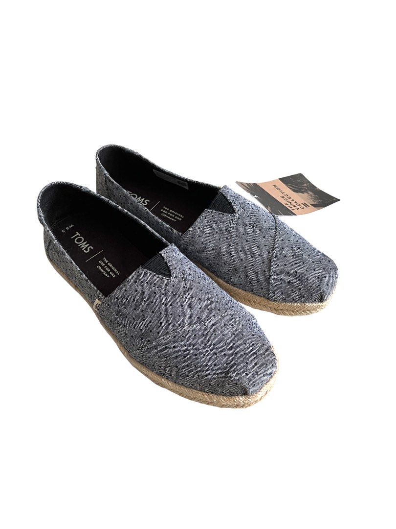 All black toms discount womens