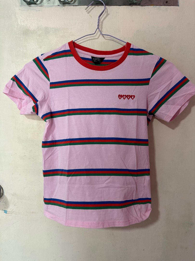 Striped t shop shirt topshop