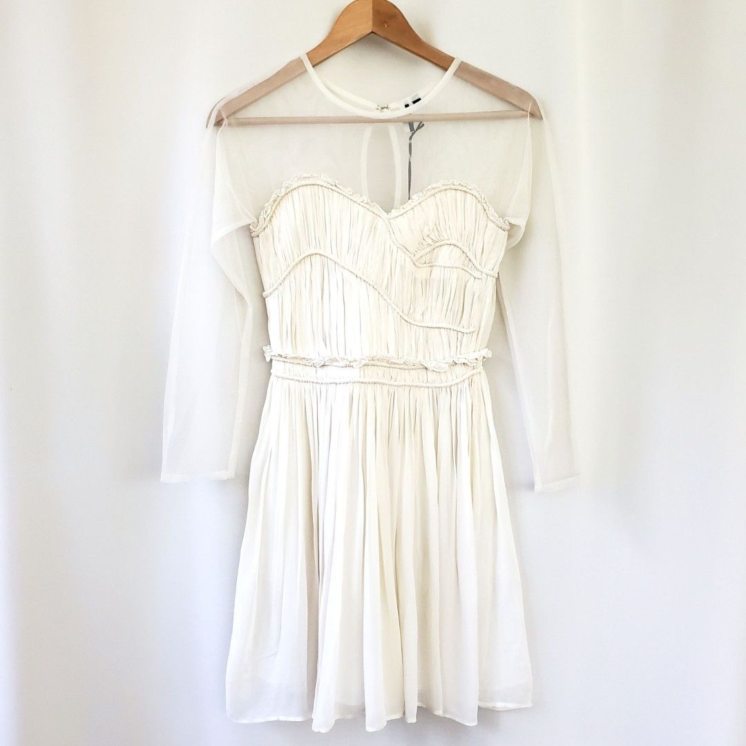 Topshop tulle dress discount